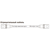 023078 Отрицательный кабель 7,5 м.