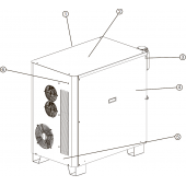  228328 Панель верхняя генератора системы HPR130XD Hypertherm