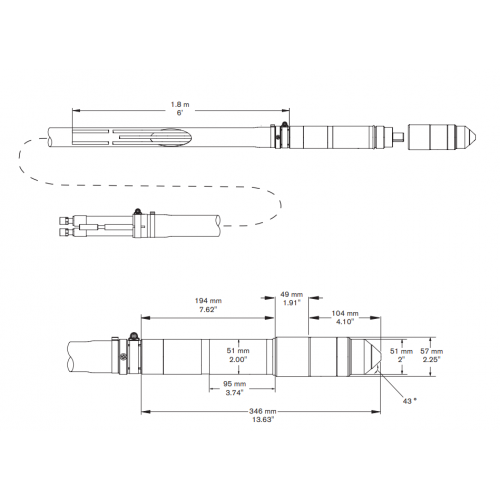 228599 Машинный резак в сборе для HPR800XD HPRXD Hypertherm