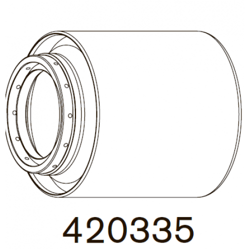 420335 Кожух сопла 200 - 260 А-1