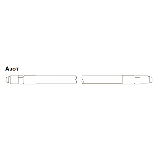  024203 Шланги подачи газа - Азот 4,5 м.-1