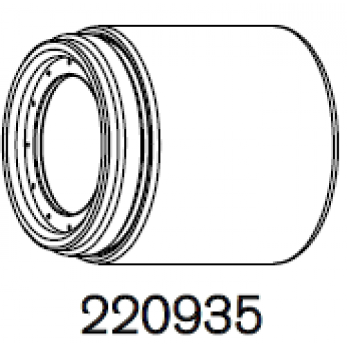 220935 Кожух сопла 50 - 200 А-3