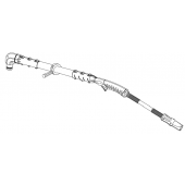 059563 Ручной резак Duramax Hyamp 90° с удлинением 0,6 м и кабелем 7,6 м для систем Hypertherm Powermax