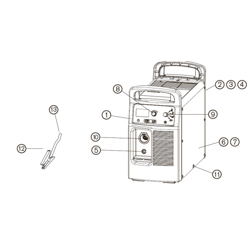 228883 Комплект: замена быстроразъемного соединения резака Powermax105 Hypertherm