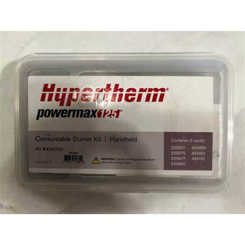 428099 Стартовый комплект расходных материалов для ручного резака Powermax125 Hypertherm-3