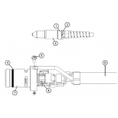 428147 Комплект: сменный основной корпус механизированного резака Duramax Hyamp 180° Hypertherm