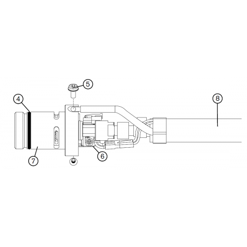 428253 Комплект: сменное уплотнительное кольцо для резака Duramax Hyamp Hypertherm