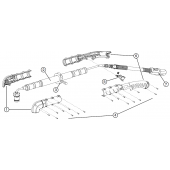428820 Комплект удлинения ручного резака Duramax Hyamp 1,8 м Hypertherm Powermax