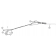 428821 Комплект корпуса удлиненного ручного резака Duramax Hyamp 90° 1,8 м Hypertherm