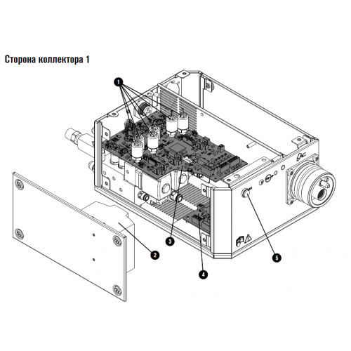 223477 Преобразователь давления с проводом и разъемом